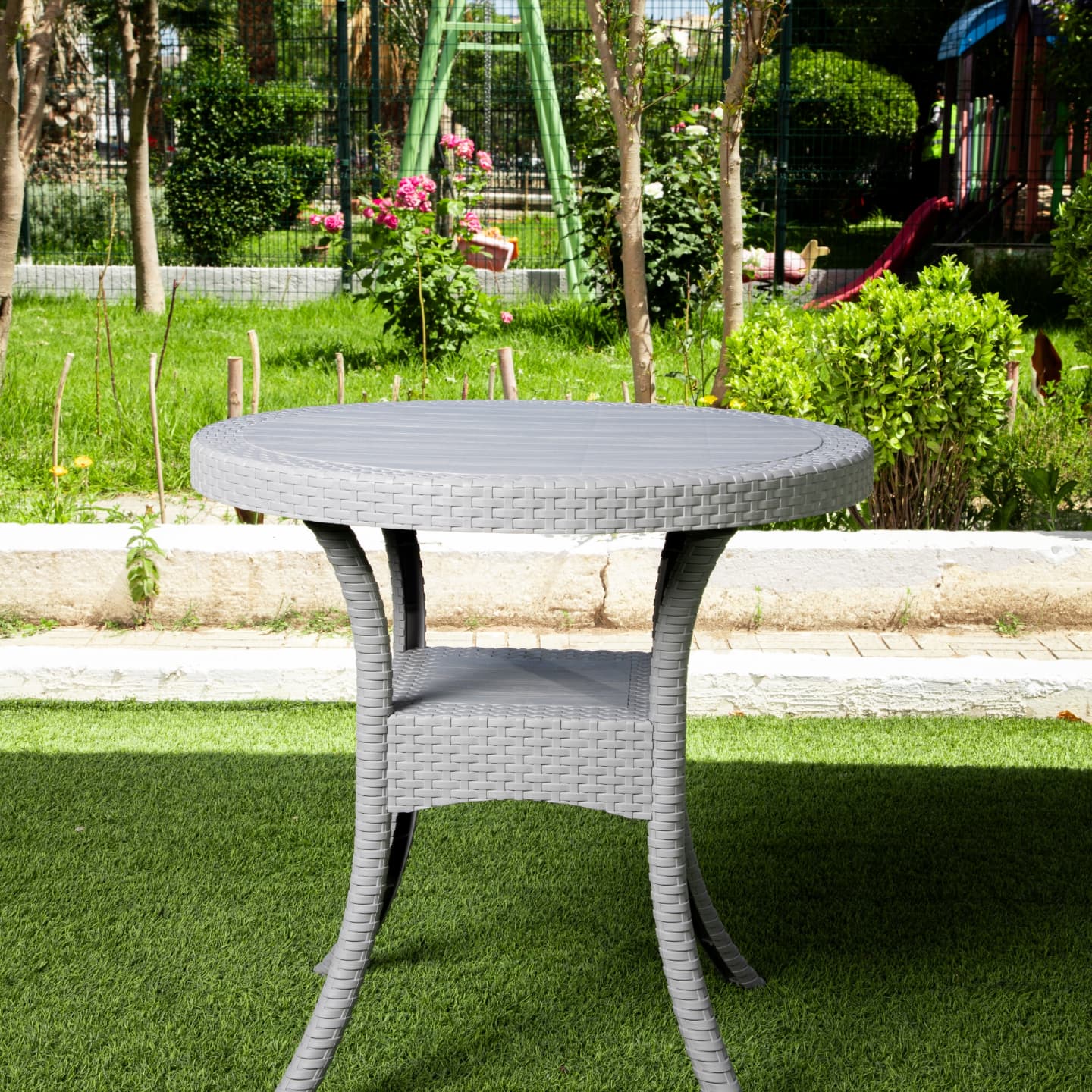 Table Ronde Marina Pieds Croisé | Marque Ferdi