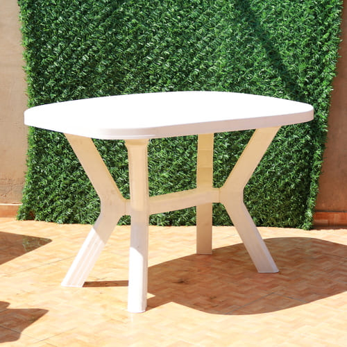 Table Pieds Croisés 1.20x0.80 cm pour Jardin – Image 3