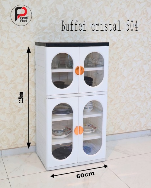 Buffets Pour Cuisine Cristal 7 étagères Élégant et Pratique – Image 4